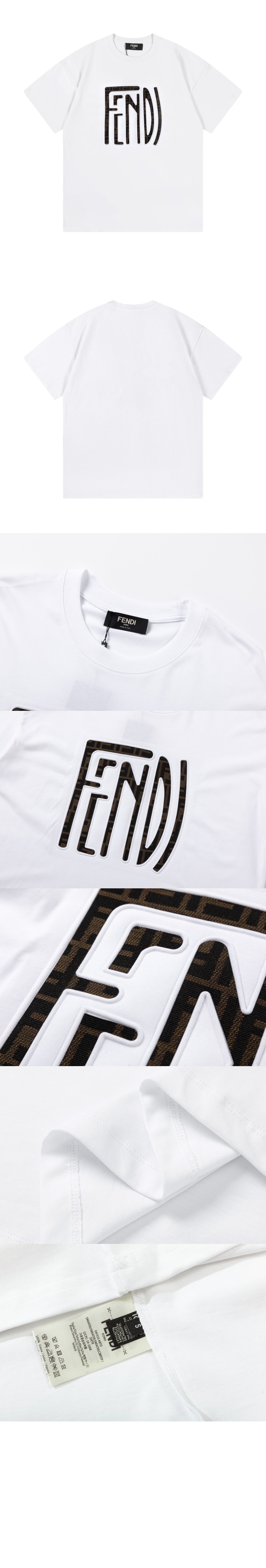 미러급레플리카사이트 | 명품레플리카 전문 쇼핑몰  | 퍼스트원 - 로고 프린트 반팔 > 펜디