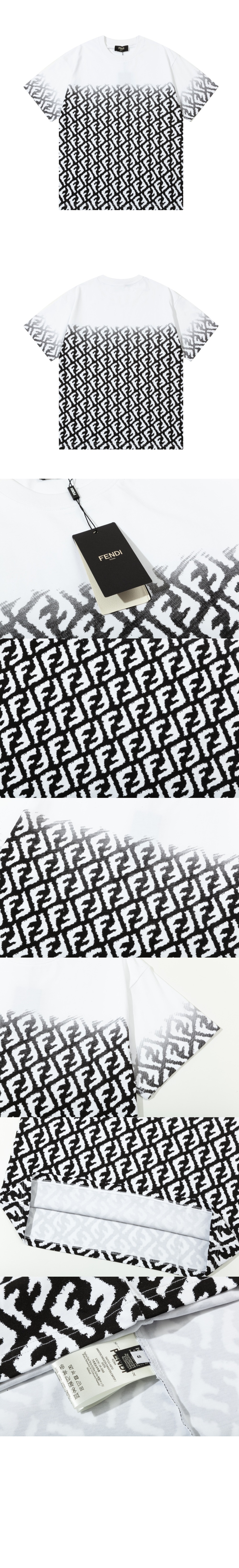 미러급레플리카사이트 | 명품레플리카 전문 쇼핑몰  | 퍼스트원 - 로고 프린트 반팔 > 펜디