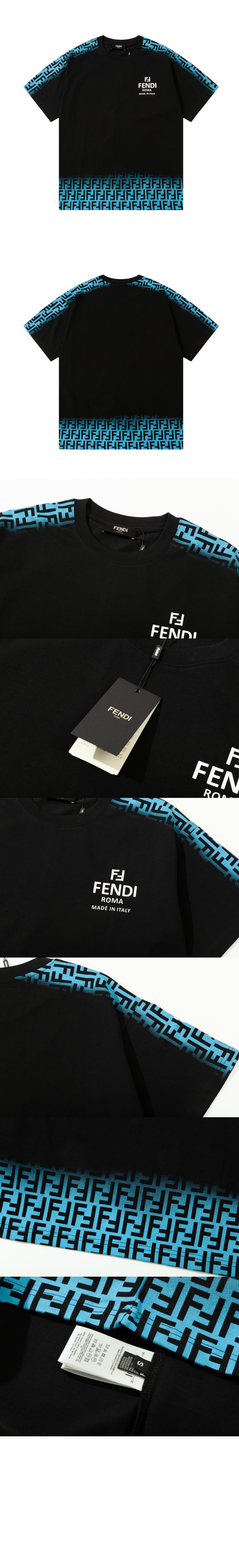 미러급레플리카사이트 | 명품레플리카 전문 쇼핑몰  | 퍼스트원 - 로고 프린트 반팔 > 펜디