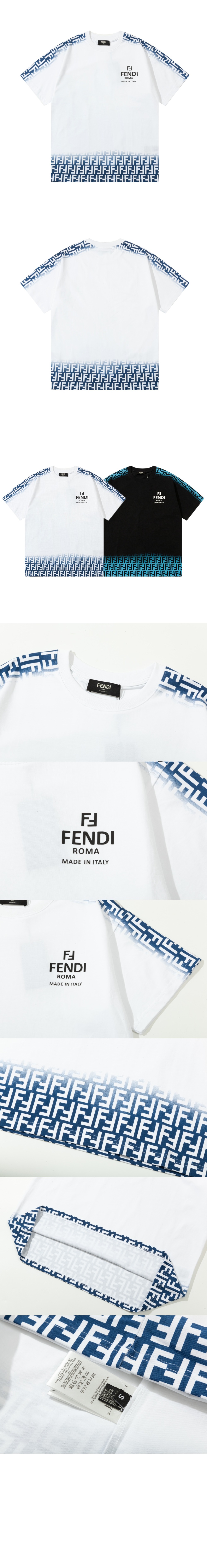 미러급레플리카사이트 | 명품레플리카 전문 쇼핑몰  | 퍼스트원 - 로고 프린트 반팔 > 펜디