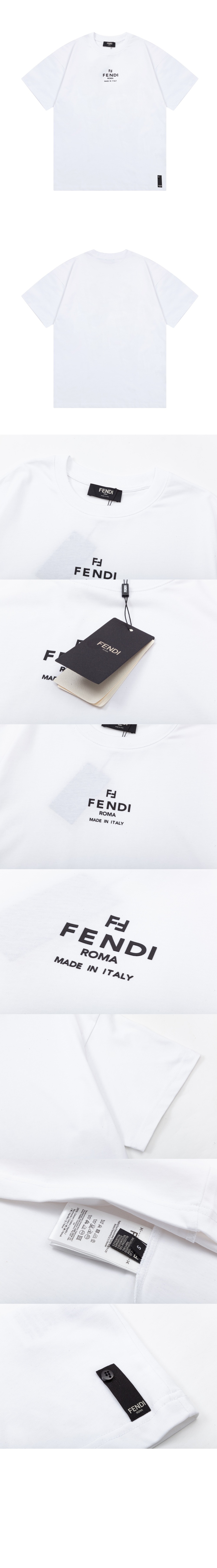 미러급레플리카사이트 | 명품레플리카 전문 쇼핑몰  | 퍼스트원 - 로고 프린트 반팔 > 펜디