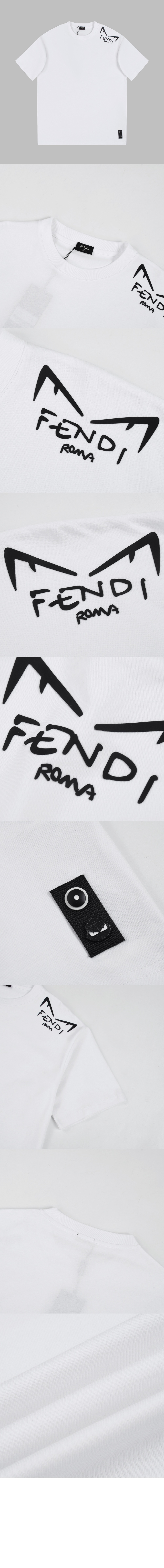 미러급레플리카사이트 | 명품레플리카 전문 쇼핑몰  | 퍼스트원 - 로고 프린트 반팔 > 펜디