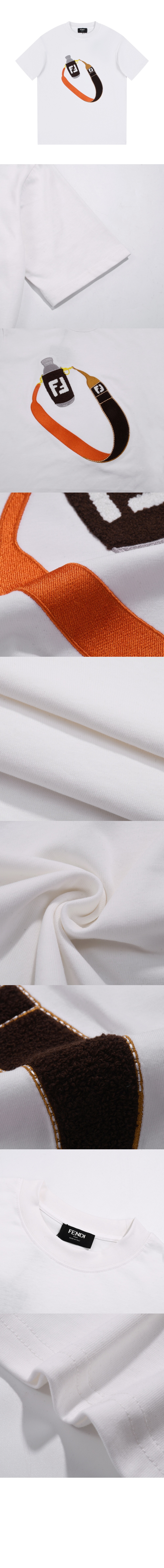 미러급레플리카사이트 | 명품레플리카 전문 쇼핑몰  | 퍼스트원 - 로고 프린트 반팔 > 펜디