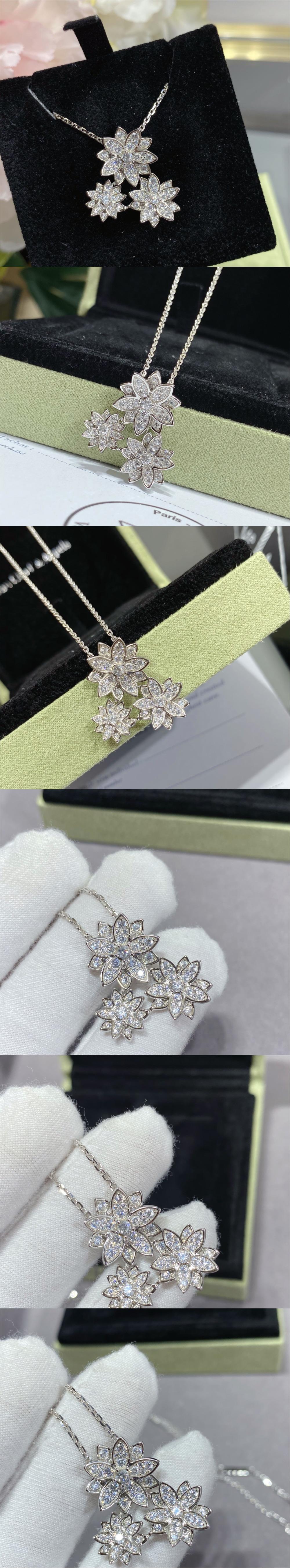 미러급레플리카사이트 | 명품레플리카 전문 쇼핑몰  | 퍼스트원 - 로터스 펜던트 7TG00 > 반클리프