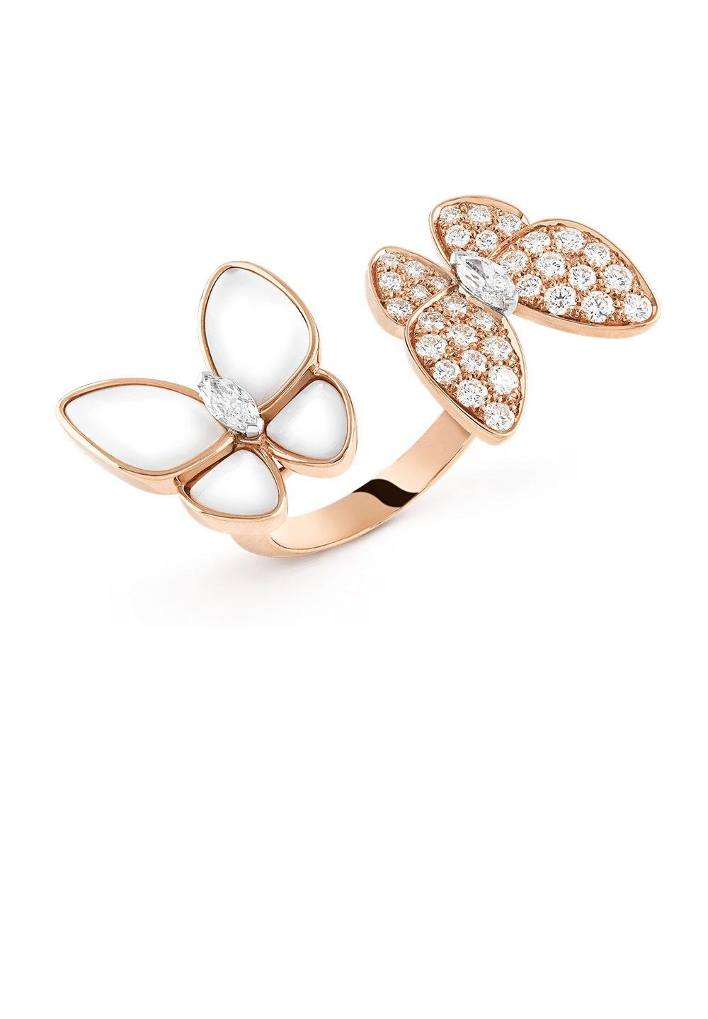 미러급레플리카사이트 | 명품레플리카 전문 쇼핑몰  | 퍼스트원 - 투 버터플라이 비트윈 반지 7AL00 > 반클리프