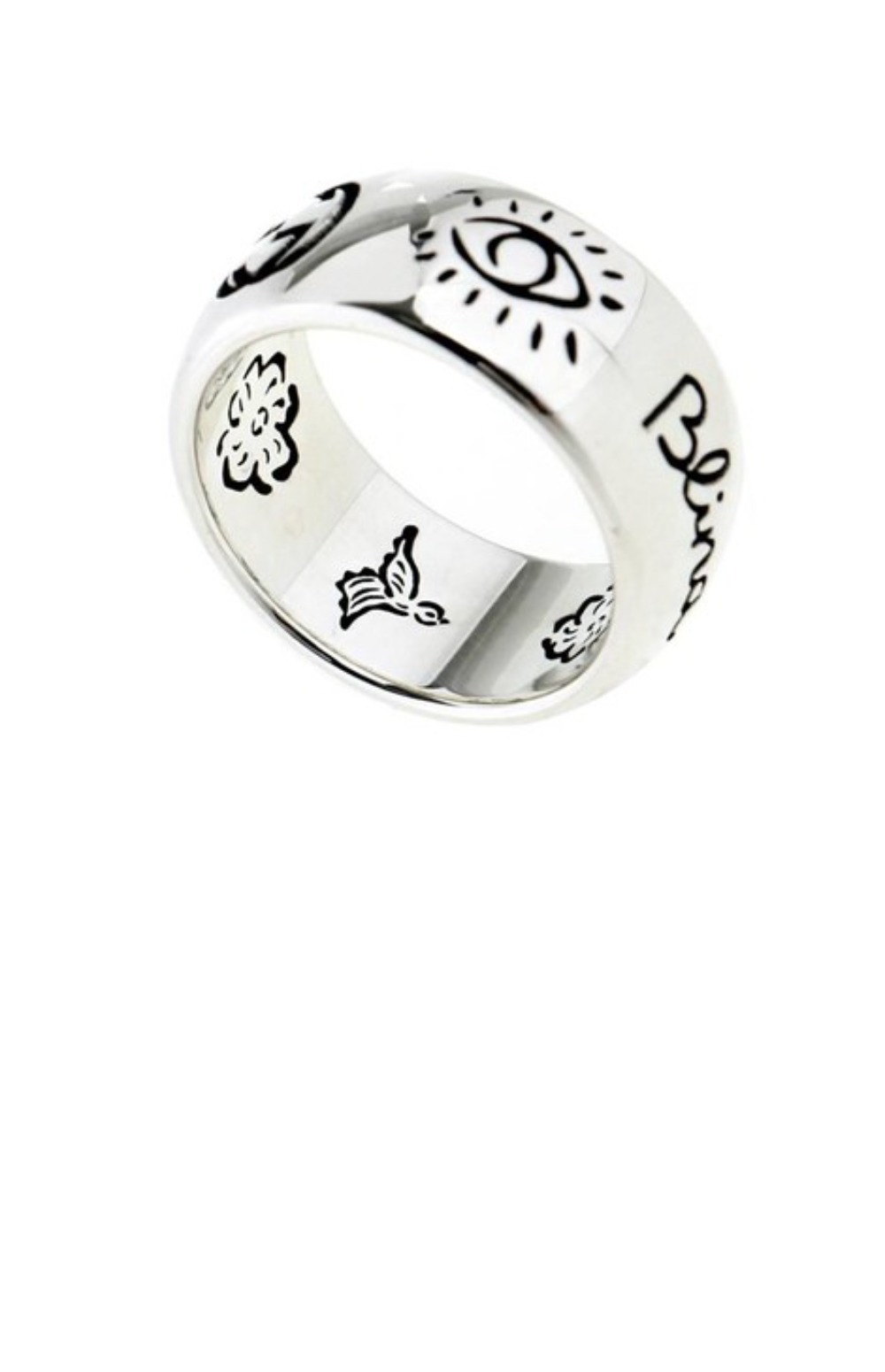 미러급레플리카사이트 | 명품레플리카 전문 쇼핑몰  | 퍼스트원 - 사랑에 눈이 멀다 실버 반지 455248 > 구찌