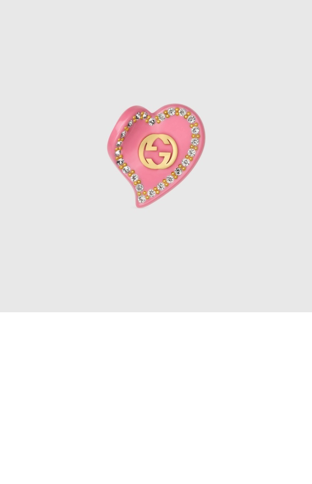 미러급레플리카사이트 | 명품레플리카 전문 쇼핑몰  | 퍼스트원 - 더블 G 하트 머리핀 753884 > 구찌