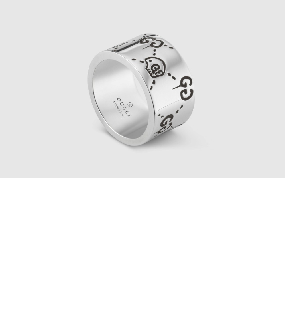 미러급레플리카사이트 | 명품레플리카 전문 쇼핑몰  | 퍼스트원 - 고스트 링 실버링 반지 ‎455319 > 구찌