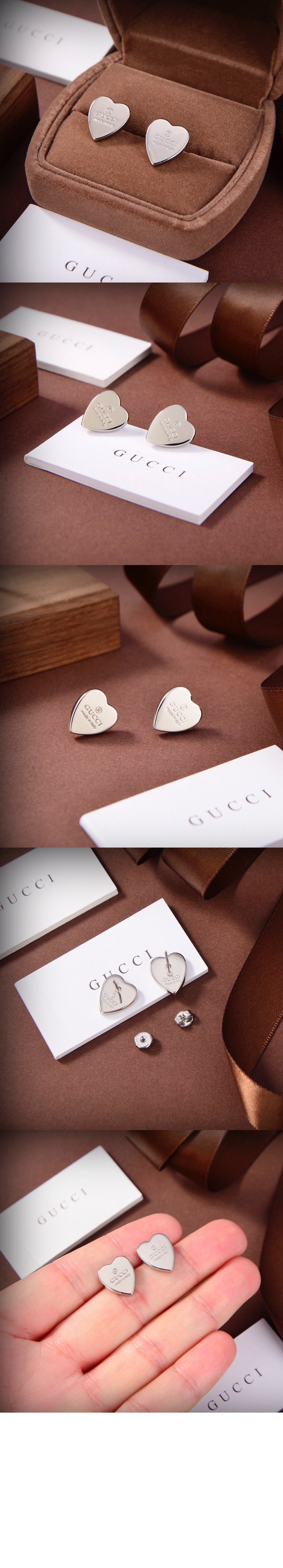 미러급레플리카사이트 | 명품레플리카 전문 쇼핑몰  | 퍼스트원 - 트레이드마크 하트 모양 귀걸이 ‎223990 > 구찌