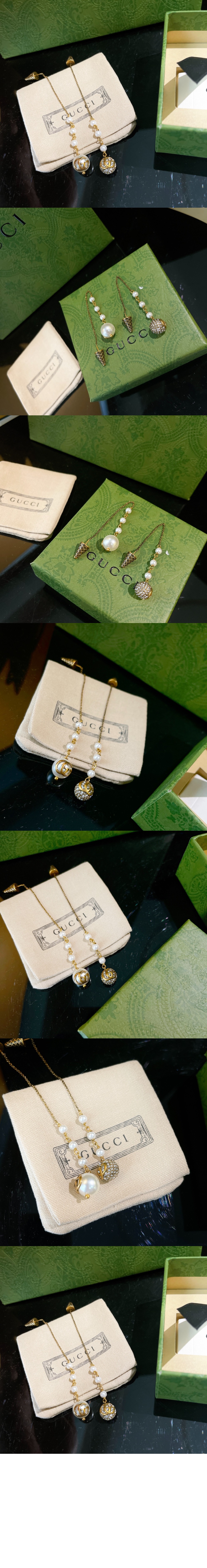 미러급레플리카사이트 | 명품레플리카 전문 쇼핑몰  | 퍼스트원 - GG 아이스크림 드롭 귀걸이 661195 > 구찌