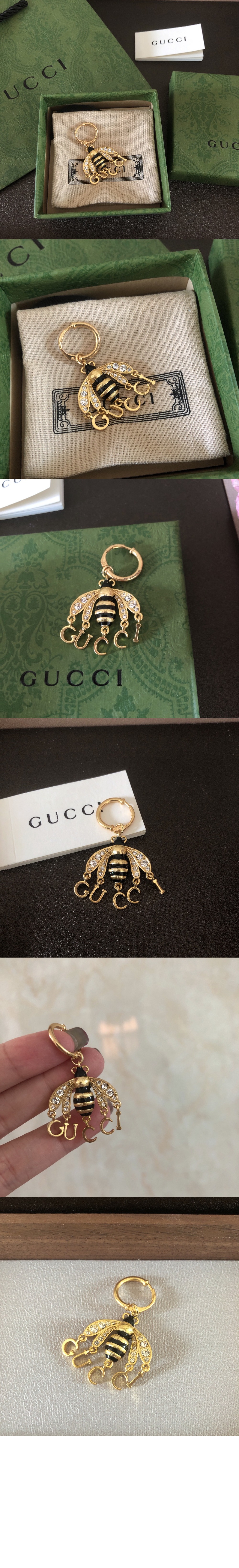 미러급레플리카사이트 | 명품레플리카 전문 쇼핑몰  | 퍼스트원 - 스크립트 비 싱글 귀걸이 679020 > 구찌