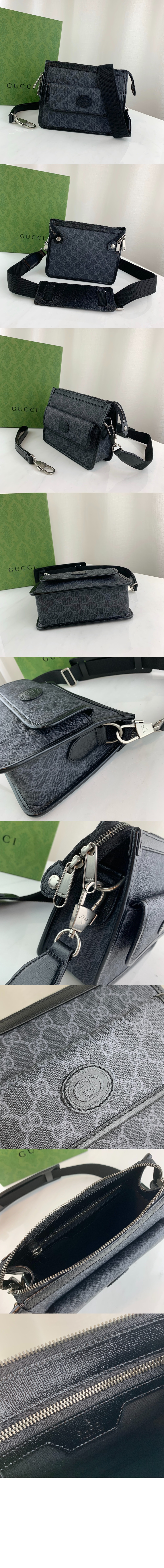 미러급레플리카사이트 | 명품레플리카 전문 쇼핑몰  | 퍼스트원 - 인터로킹 G 메신저백 674164 > 구찌