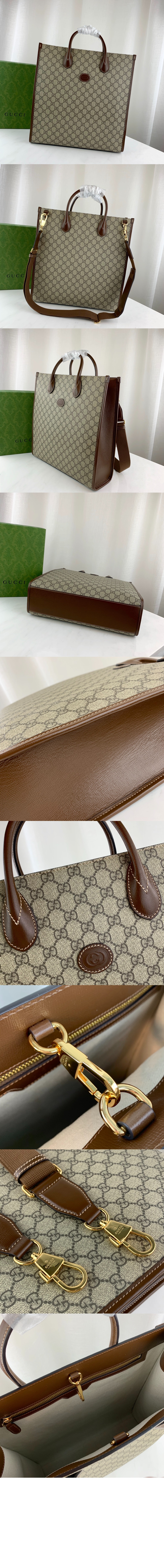 미러급레플리카사이트 | 명품레플리카 전문 쇼핑몰  | 퍼스트원 - 인터로킹 G 미듐 토트백 674155 > 구찌