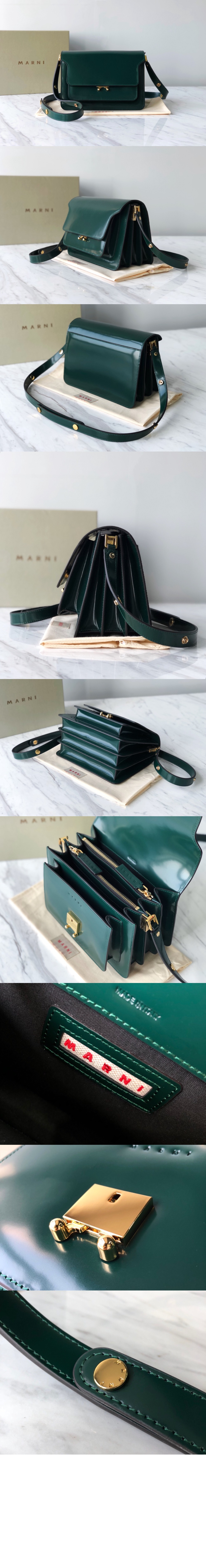 미러급레플리카사이트 | 명품레플리카 전문 쇼핑몰  | 퍼스트원 - 트렁크백 유광 미듐 > 마르니