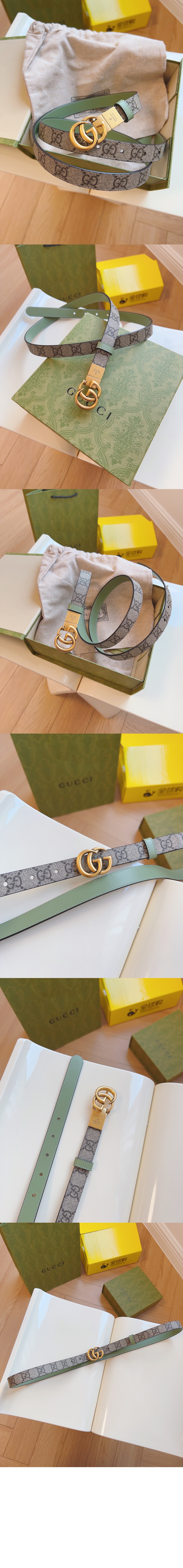 미러급레플리카사이트 | 명품레플리카 전문 쇼핑몰  | 퍼스트원 - 더블 G 버클 슬림 벨트 659418 > 구찌