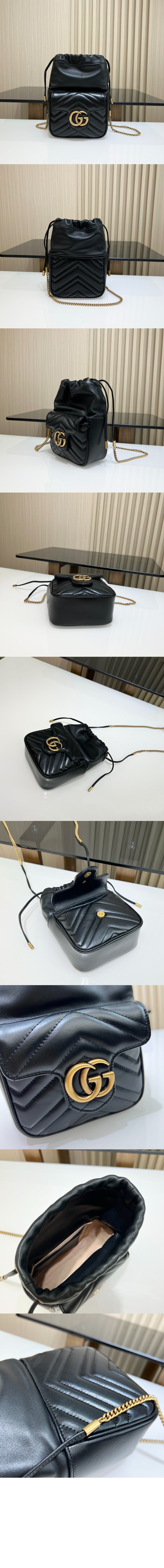 미러급레플리카사이트 | 명품레플리카 전문 쇼핑몰  | 퍼스트원 - GG 마몽 미니 버킷백 746433 > 구찌