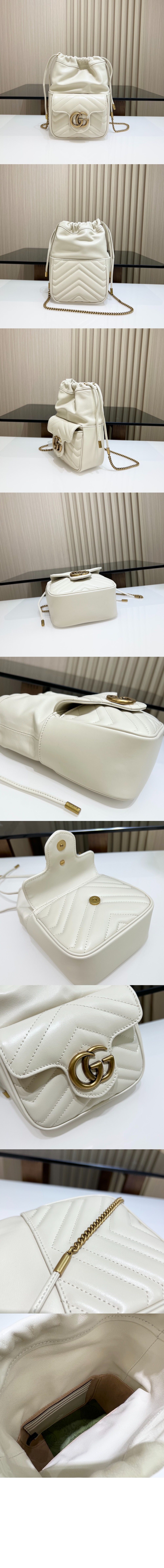 미러급레플리카사이트 | 명품레플리카 전문 쇼핑몰  | 퍼스트원 - GG 마몽 미니 버킷백 746433 > 구찌