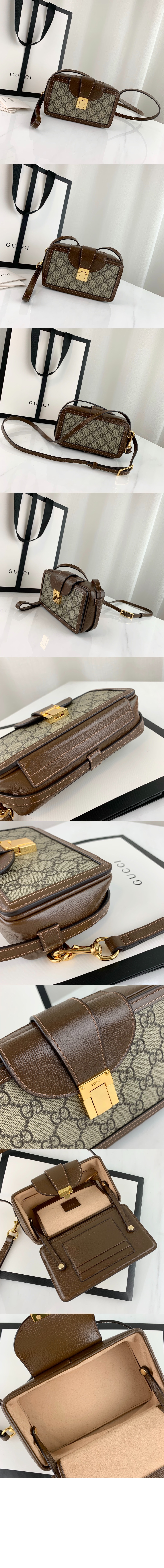 미러급레플리카사이트 | 명품레플리카 전문 쇼핑몰  | 퍼스트원 - GG 클래스프 클로저 미니백 614368 > 구찌