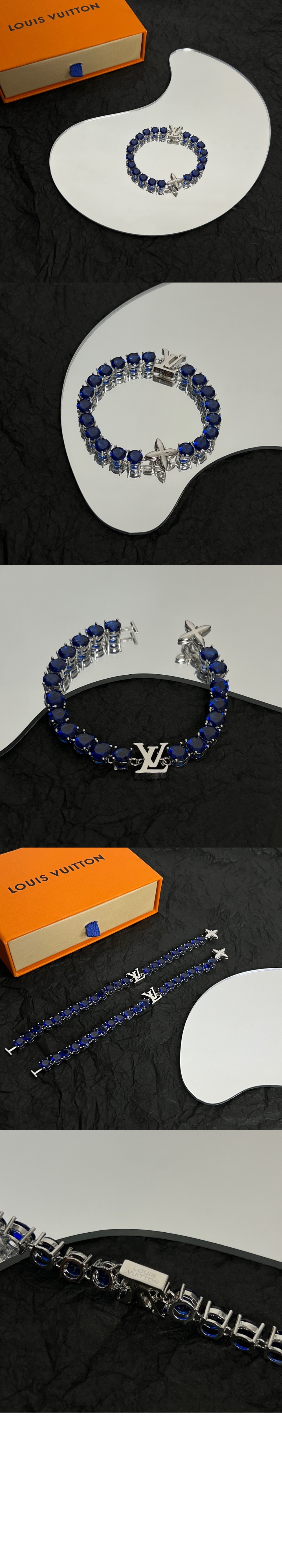 미러급레플리카사이트 | 명품레플리카 전문 쇼핑몰  | 퍼스트원 - LV 크리스탈 팔찌 M1062M > 루이비통