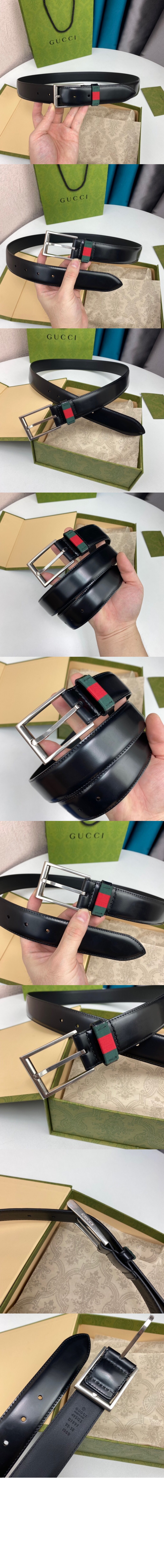 미러급레플리카사이트 | 명품레플리카 전문 쇼핑몰  | 퍼스트원 - 디테일의 레더 벨트 495125 > 구찌