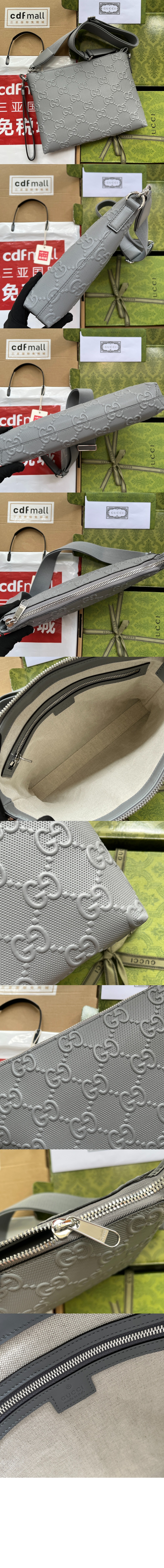 미러급레플리카사이트 | 명품레플리카 전문 쇼핑몰  | 퍼스트원 - GG 엠보스 미듐 메신저백 696009 > 구찌