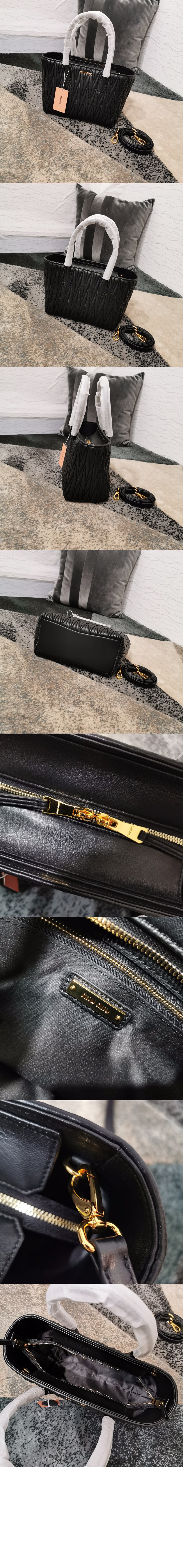 미러급레플리카사이트 | 명품레플리카 전문 쇼핑몰  | 퍼스트원 - 마테라쎄 토트백 5BG163 > 미우미우