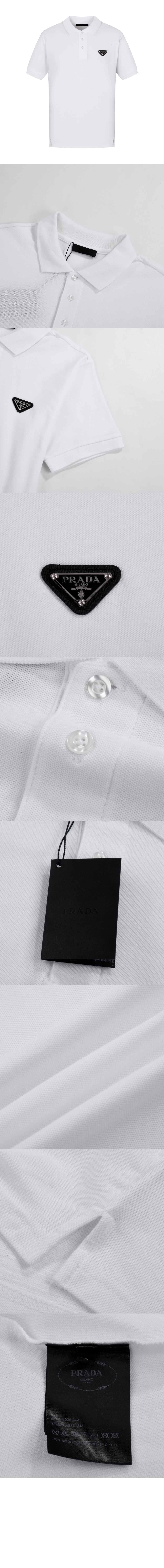 미러급레플리카사이트 | 명품레플리카 전문 쇼핑몰  | 퍼스트원 - 로고 프린트 반팔 > 프라다