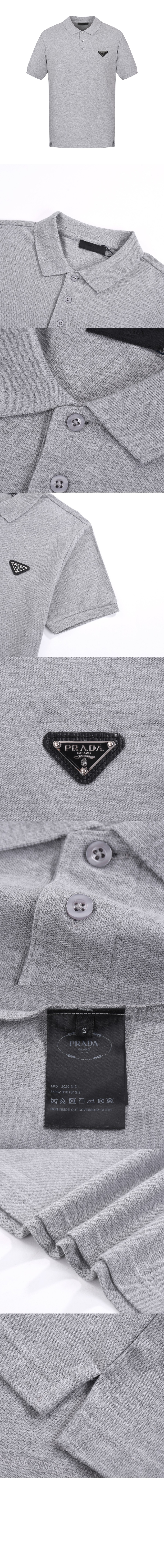 미러급레플리카사이트 | 명품레플리카 전문 쇼핑몰  | 퍼스트원 - 로고 프린트 반팔 > 프라다