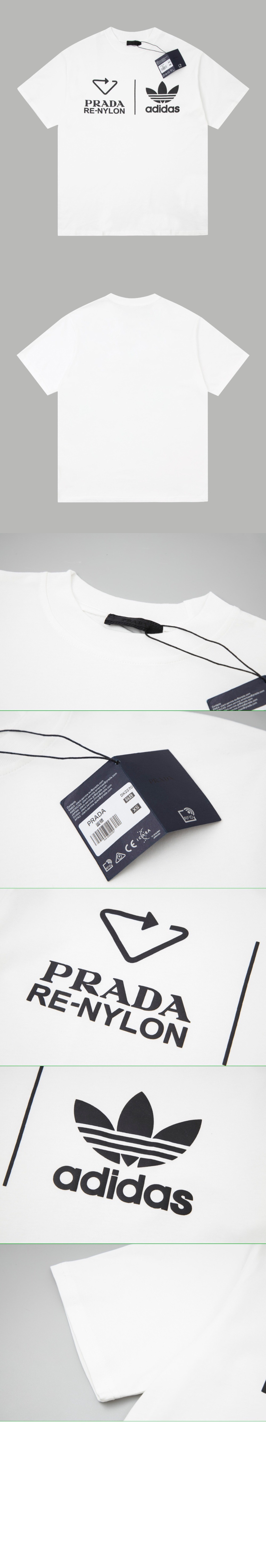 미러급레플리카사이트 | 명품레플리카 전문 쇼핑몰  | 퍼스트원 - 로고 프린트 반팔 > 프라다