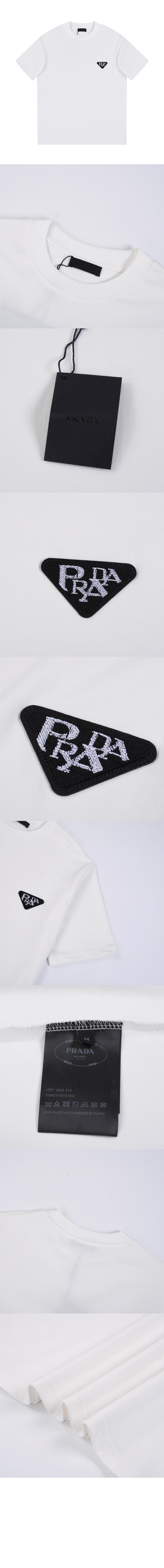 미러급레플리카사이트 | 명품레플리카 전문 쇼핑몰  | 퍼스트원 - 로고 프린트 반팔 > 프라다