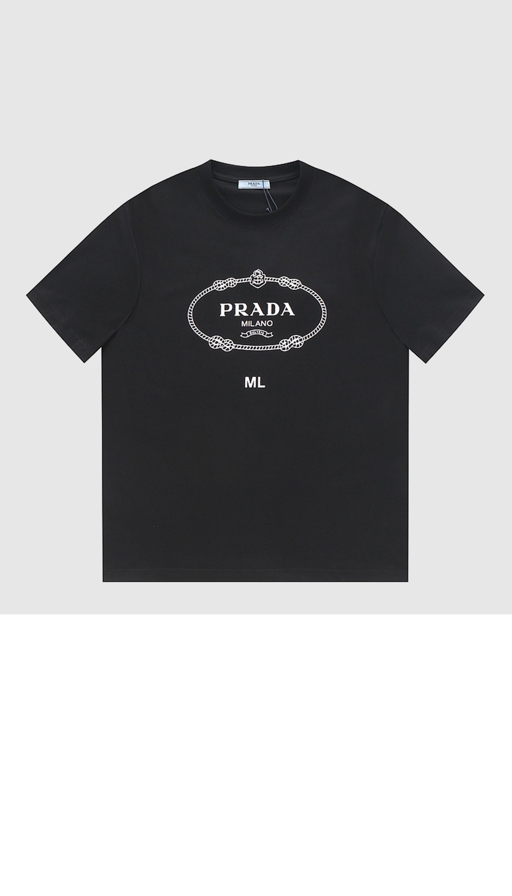 미러급레플리카사이트 | 명품레플리카 전문 쇼핑몰  | 퍼스트원 - 로고 프린트 반팔 > 프라다