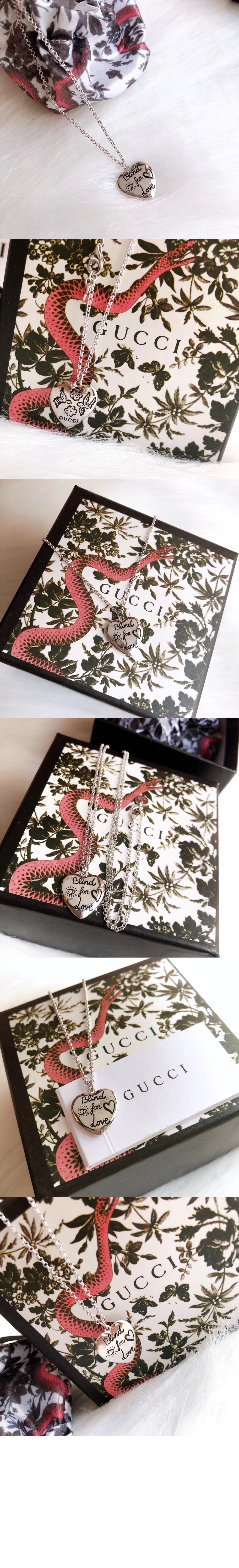 미러급레플리카사이트 | 명품레플리카 전문 쇼핑몰  | 퍼스트원 - Blind for Love 목걸이 455542 > 구찌