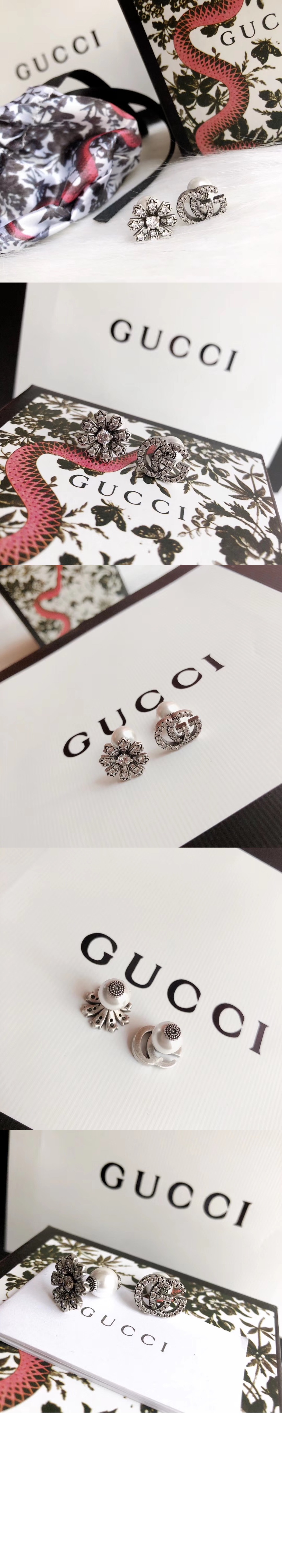 미러급레플리카사이트 | 명품레플리카 전문 쇼핑몰  | 퍼스트원 - 플로라 18k 다이아몬드 이어링 582033 > 구찌