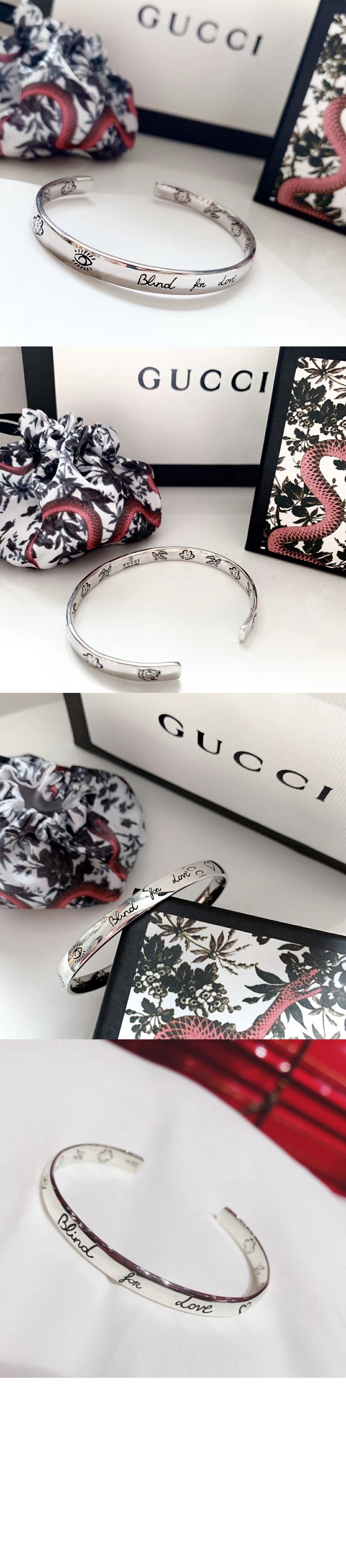 미러급레플리카사이트 | 명품레플리카 전문 쇼핑몰  | 퍼스트원 - Blind for Love 팔찌 455242 > 구찌