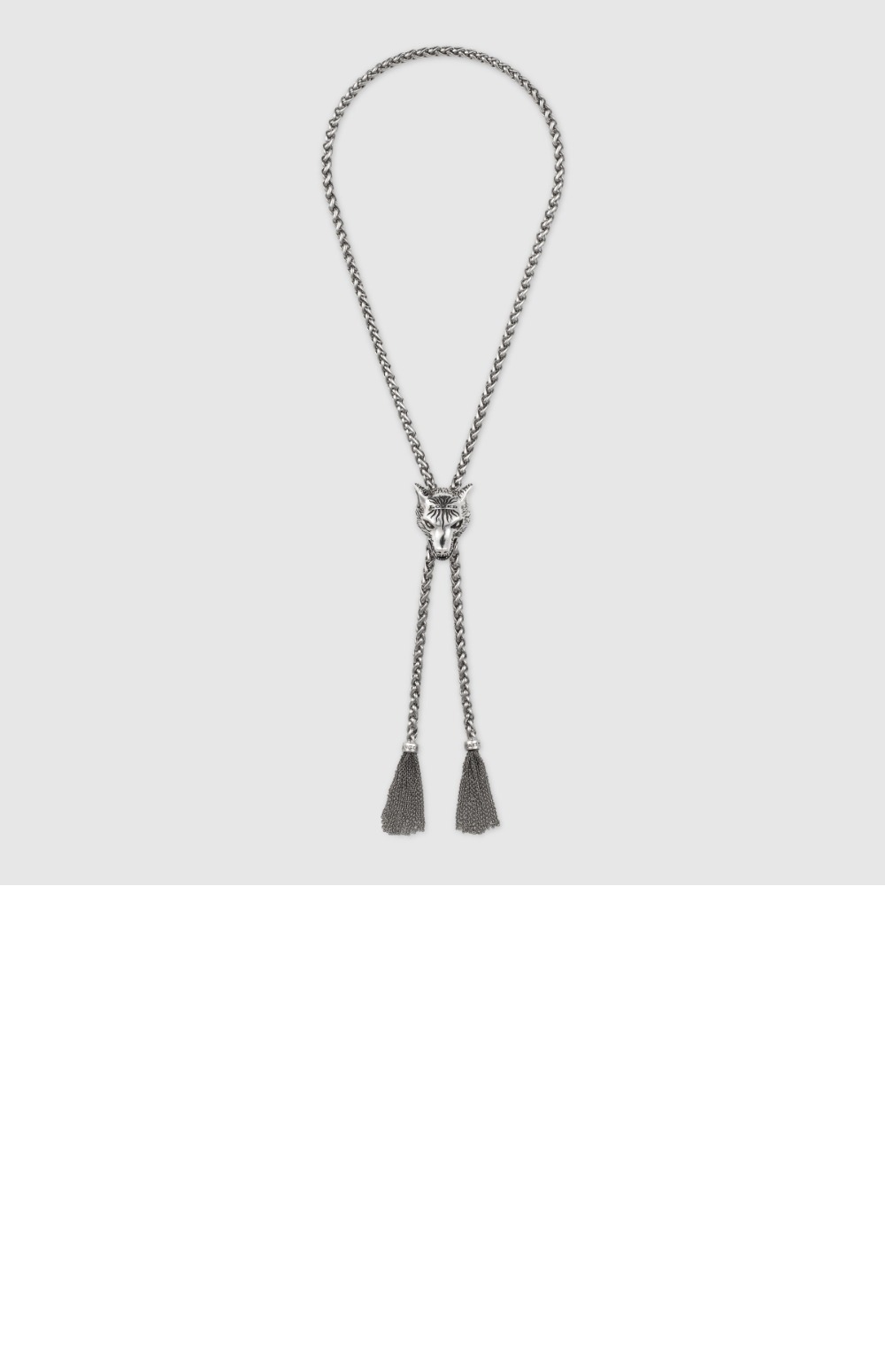 미러급레플리카사이트 | 명품레플리카 전문 쇼핑몰  | 퍼스트원 - 울프 헤드 실버 목걸이 ‎512014 > 구찌