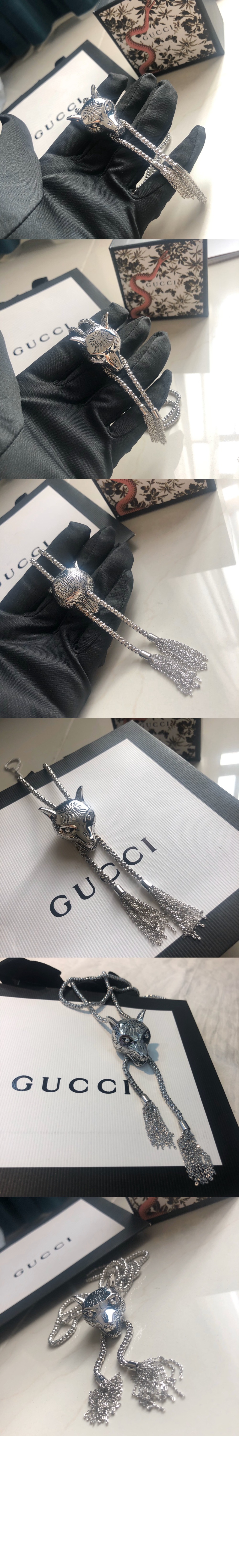 미러급레플리카사이트 | 명품레플리카 전문 쇼핑몰  | 퍼스트원 - 울프 헤드 실버 목걸이 ‎512014 > 구찌