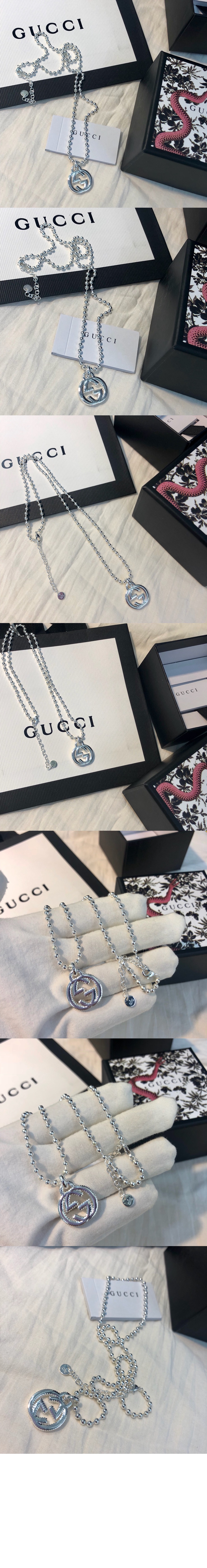 미러급레플리카사이트 | 명품레플리카 전문 쇼핑몰  | 퍼스트원 - 인터로킹 G 목걸이 479219 > 구찌