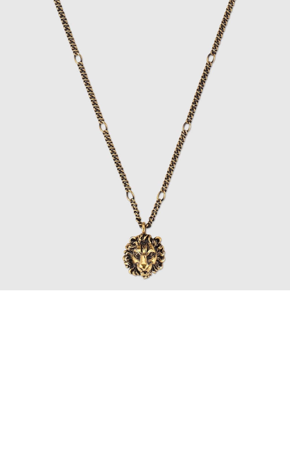 미러급레플리카사이트 | 명품레플리카 전문 쇼핑몰  | 퍼스트원 - 라이언 헤드 펜던트 목걸이 410673 > 구찌