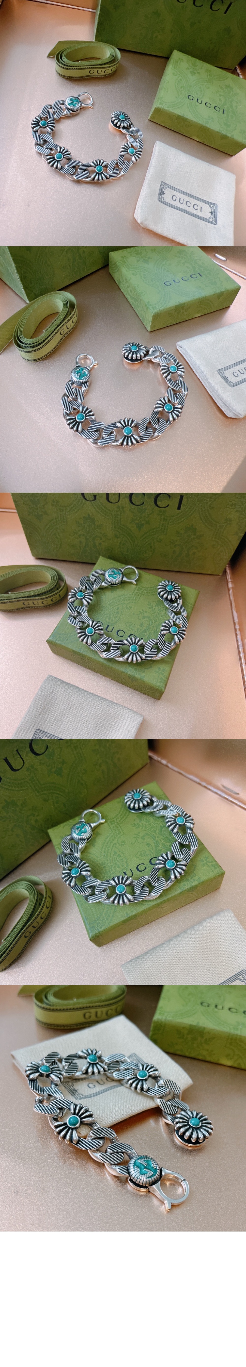 미러급레플리카사이트 | 명품레플리카 전문 쇼핑몰  | 퍼스트원 - 더블 G 플라워 팔찌 700432 > 구찌