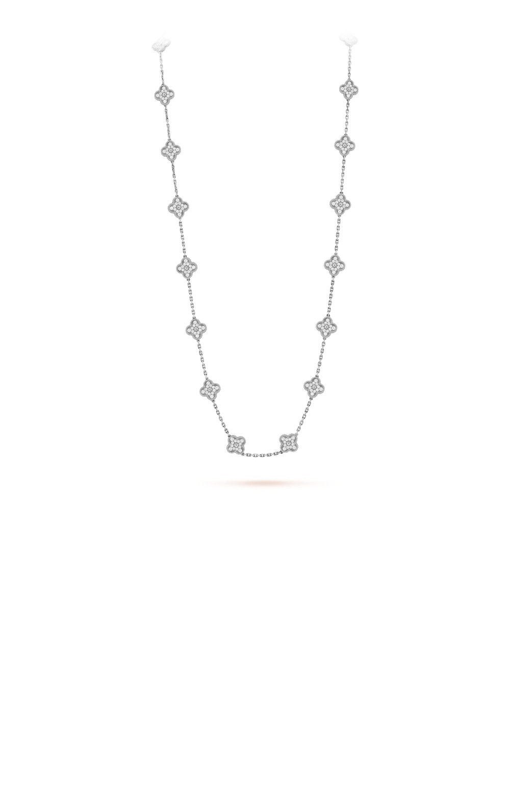 미러급레플리카사이트 | 명품레플리카 전문 쇼핑몰  | 퍼스트원 - 빈티지 알함브라 롱 네크리스 43300 > 반클리프