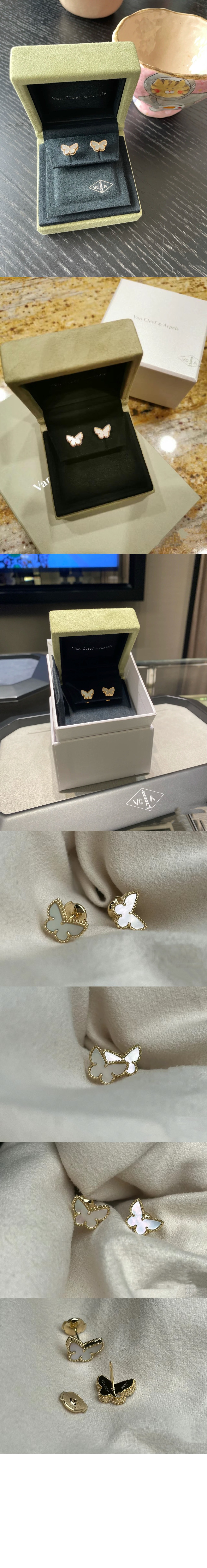 미러급레플리카사이트 | 명품레플리카 전문 쇼핑몰  | 퍼스트원 - 스위트 알함브라 버터플라이 귀걸이 5JM00 > 반클리프