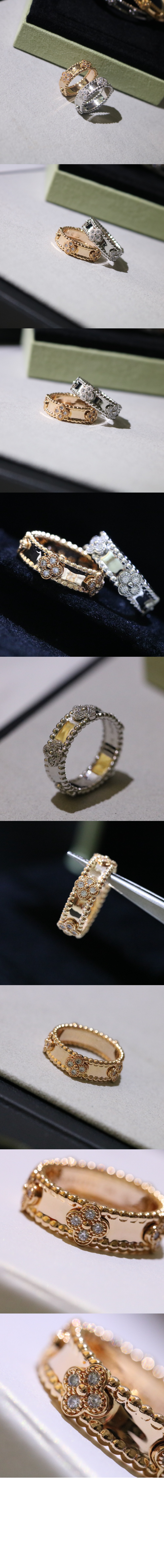 미러급레플리카사이트 | 명품레플리카 전문 쇼핑몰  | 퍼스트원 - 뻬를리 스위트 클로버 링 6MN00 > 반클리프