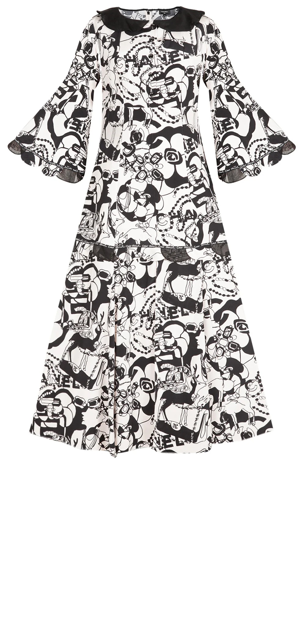 미러급레플리카사이트 | 명품레플리카 전문 쇼핑몰  | 퍼스트원 - 플라워 프린트 원피스 > 샤넬