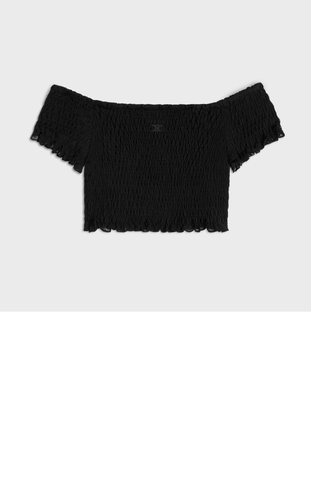 미러급레플리카사이트 | 명품레플리카 전문 쇼핑몰  | 퍼스트원 - 로고 민소매 쇼트 톱 > 셀린느