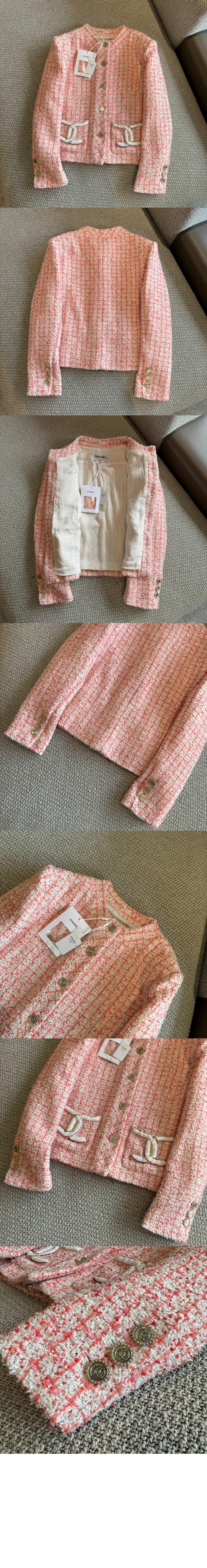 미러급레플리카사이트 | 명품레플리카 전문 쇼핑몰  | 퍼스트원 - 로고 쇼트 재킷 > 샤넬