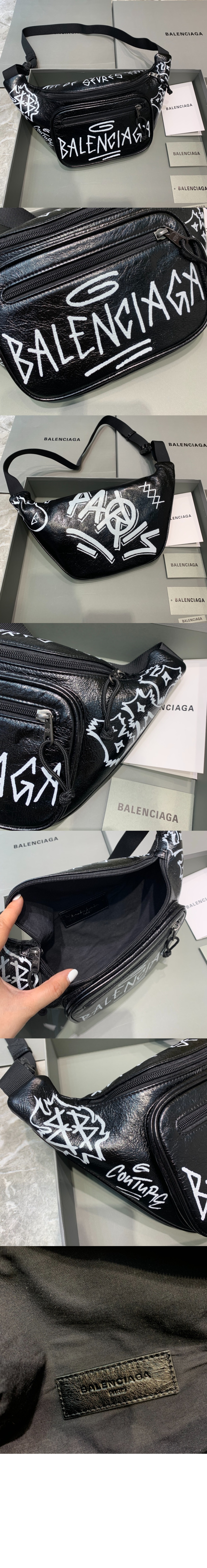 미러급레플리카사이트 | 명품레플리카 전문 쇼핑몰  | 퍼스트원 - 그래피티 프린트 힙색 529550 > 발렌시아가