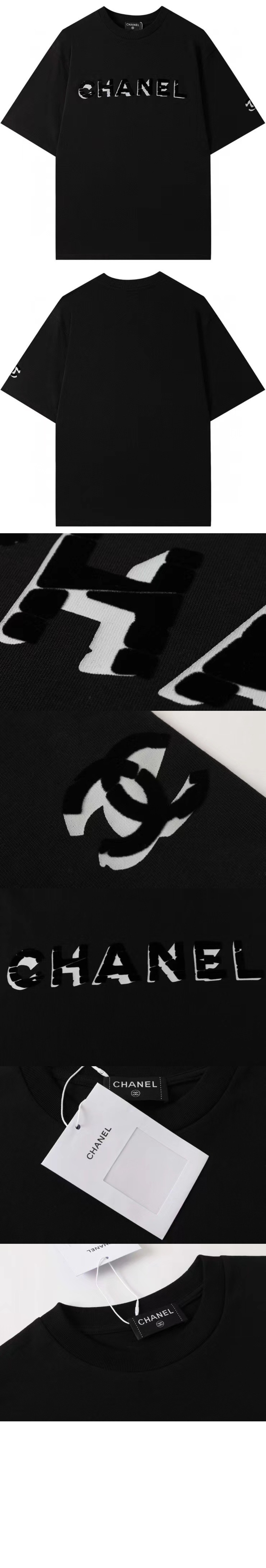 미러급레플리카사이트 | 명품레플리카 전문 쇼핑몰  | 퍼스트원 - 로고 프린트 반팔 > 샤넬