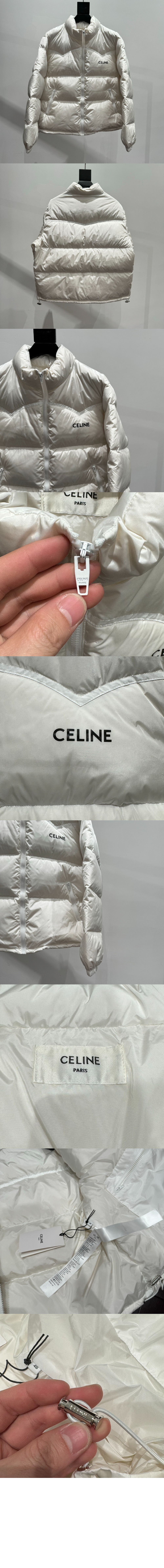 미러급레플리카사이트 | 명품레플리카 전문 쇼핑몰  | 퍼스트원 - 로고 쇼트 패딩 > 셀린느
