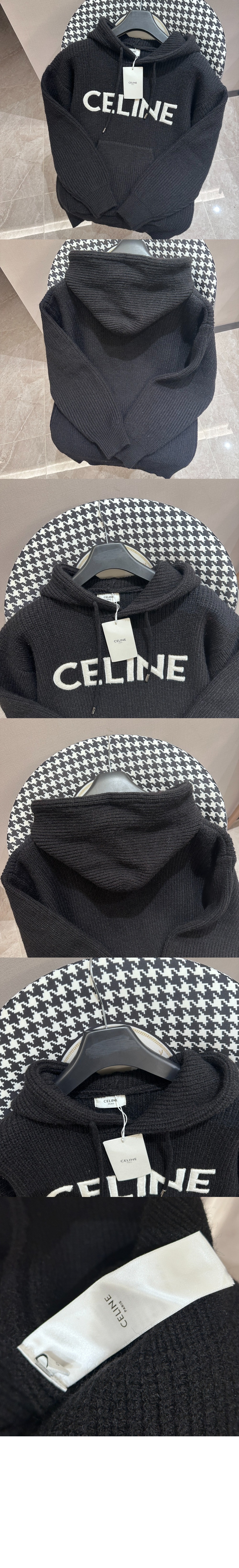 미러급레플리카사이트 | 명품레플리카 전문 쇼핑몰  | 퍼스트원 - 로고 후드 긴팔 > 셀린느