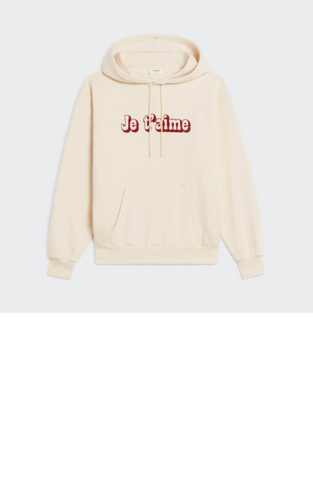 미러급레플리카사이트 | 명품레플리카 전문 쇼핑몰  | 퍼스트원 - 로고 후드 긴팔 > 셀린느